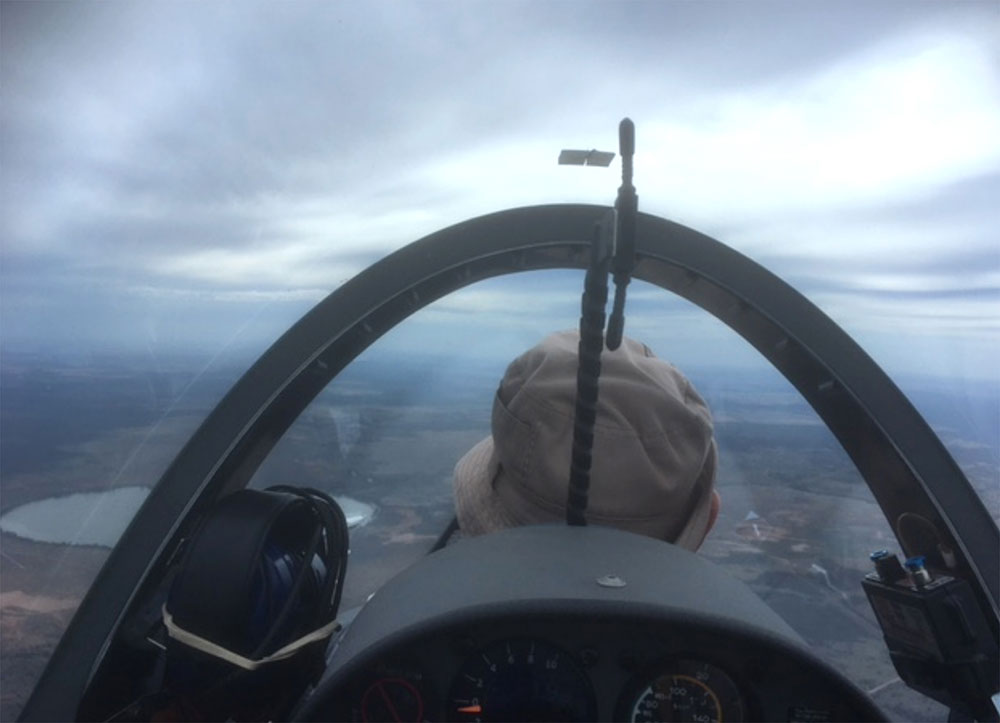 Into the gloom towards Robinvale