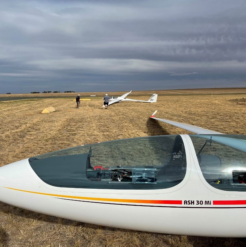 Two gliders