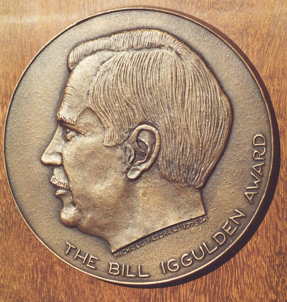 Awards Volunteer Bill Iggulden