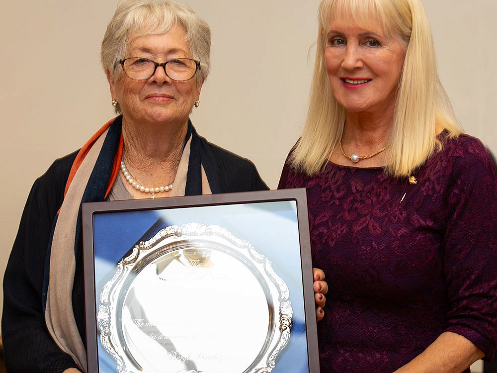 Beryl Hartley APWA trophy